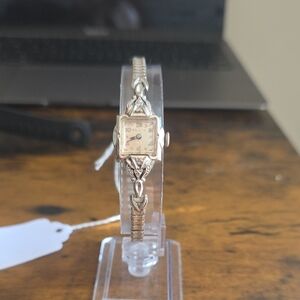 Bulova Silver and Gold Women's Watch